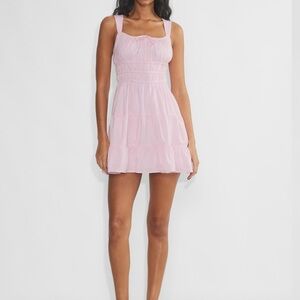 EUC ARITZIA x SUNDAY BEST - Pink Martine Mini Dress, Medium